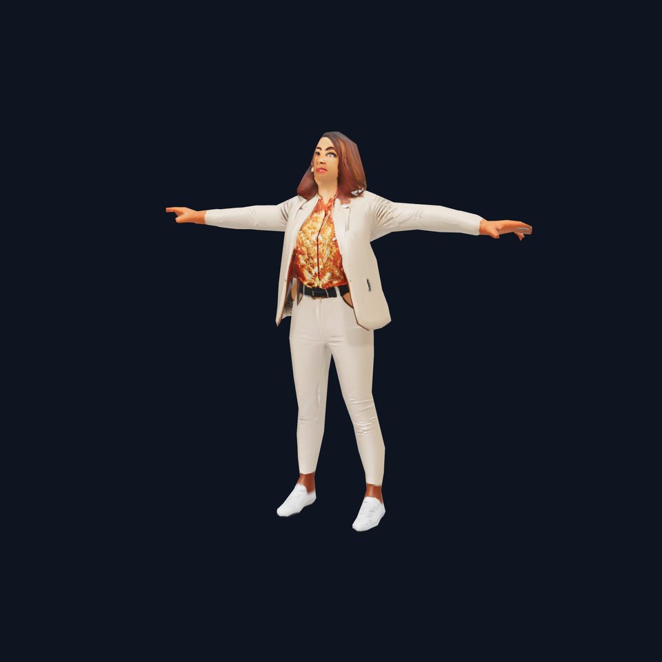 Stylish Business Attire Model Pack with Dynamic Pose